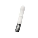 TITANZ 7" SILICONE RECHARGEABLE VIBRATOR IN IVORY WHITE