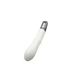 TITANZ 7" SILICONE RECHARGEABLE VIBRATOR IN IVORY WHITE
