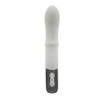 TITANZ 7" SILICONE RECHARGEABLE VIBRATOR IN IVORY WHITE
