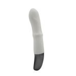 TITANZ 7" SILICONE RECHARGEABLE VIBRATOR IN IVORY WHITE