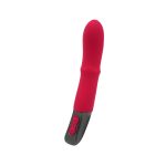 TITANZ 7" SILICONE RECHARGEABLE VIBRATOR IN PINK