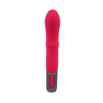TITANZ 7" SILICONE RECHARGEABLE VIBRATOR IN PINK