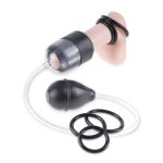 Suck N' Stroke Head Pump  Clear/Black