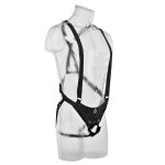10" Hollow Strap On Suspender System Light/Black
