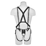 10" Hollow Strap On Suspender System Light/Black