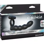 Posable Partner Double Penetrator  Black