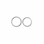 Cock Rings Silver