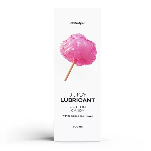 Juicy Lubricant, 300 ml (water) - Cotton Candy