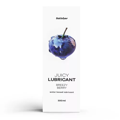 Juicy Lubricant, 300 ml (water) - Breezy Berry