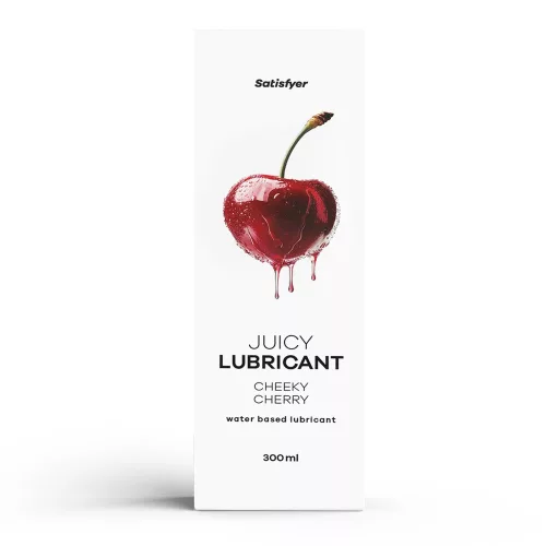 Juicy Lubricant, 300 ml (water) - Cheeky Cherry
