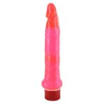 Jelly Anal Slim Jim Vibrator Pink
