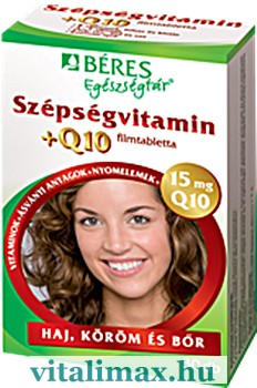 BÉRES Szépségvitamin +Q10 - 30 db BÉRES Szépségvitamin +Q10 - 30 db