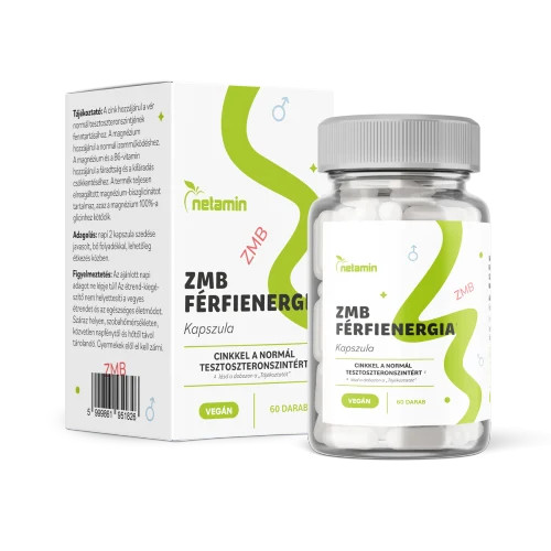 Image of Netamin ZMB Férfienergia kapszula - 60 db