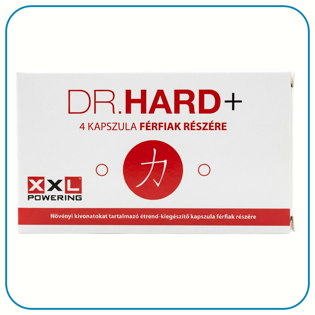 Image of DR. HARD+ by XXL POWERING - 4 db potencianövelő
