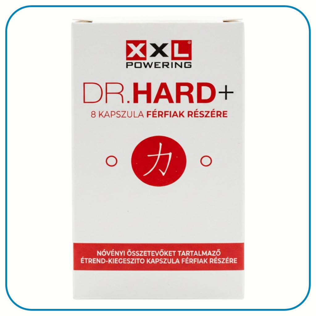 Image of DR. HARD+ by XXL POWERING - 8 db potencianövelő