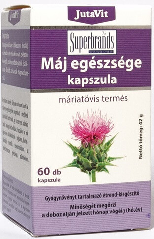Image of JutaVit Máj egészsége kapszula - 60 db