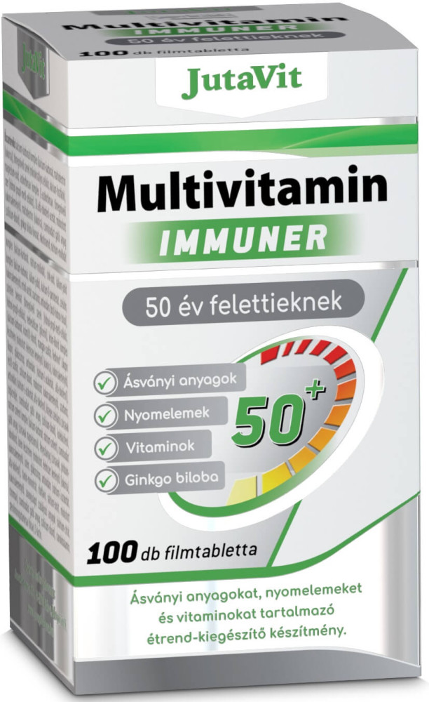Image of JUTAVIT MULTIVITAMIN IMMUNER 50+ - 100 DB