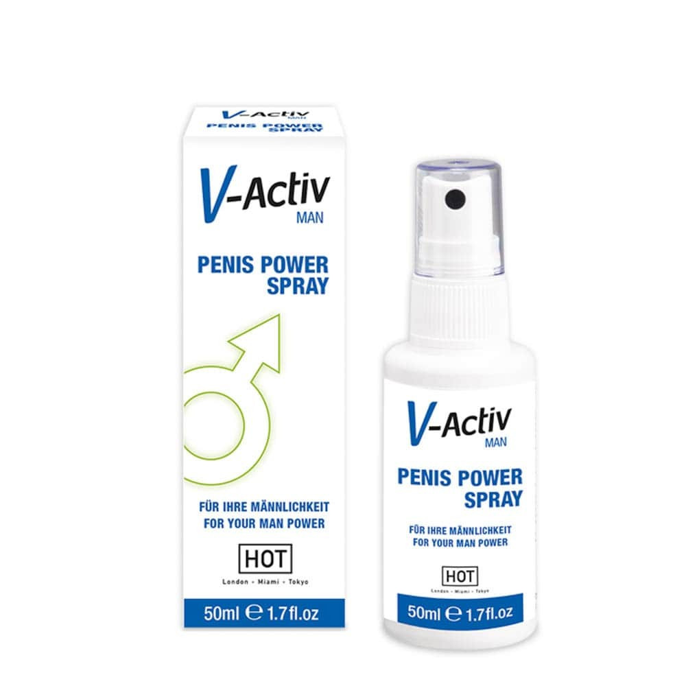 Image of HOT V-Activ penis power spray for men 50 ml