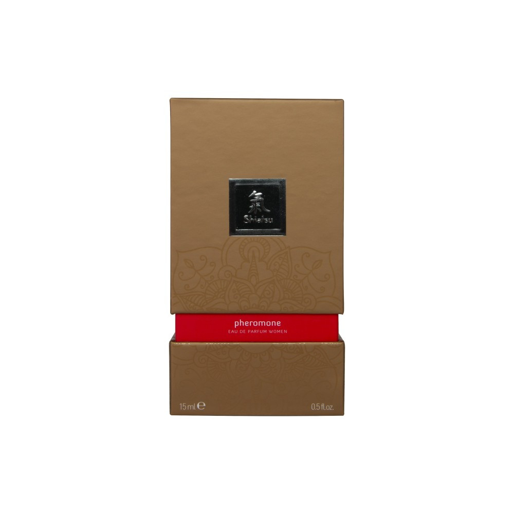 Image of SHIATSU Pheromon Fragrance woman red 15 ml