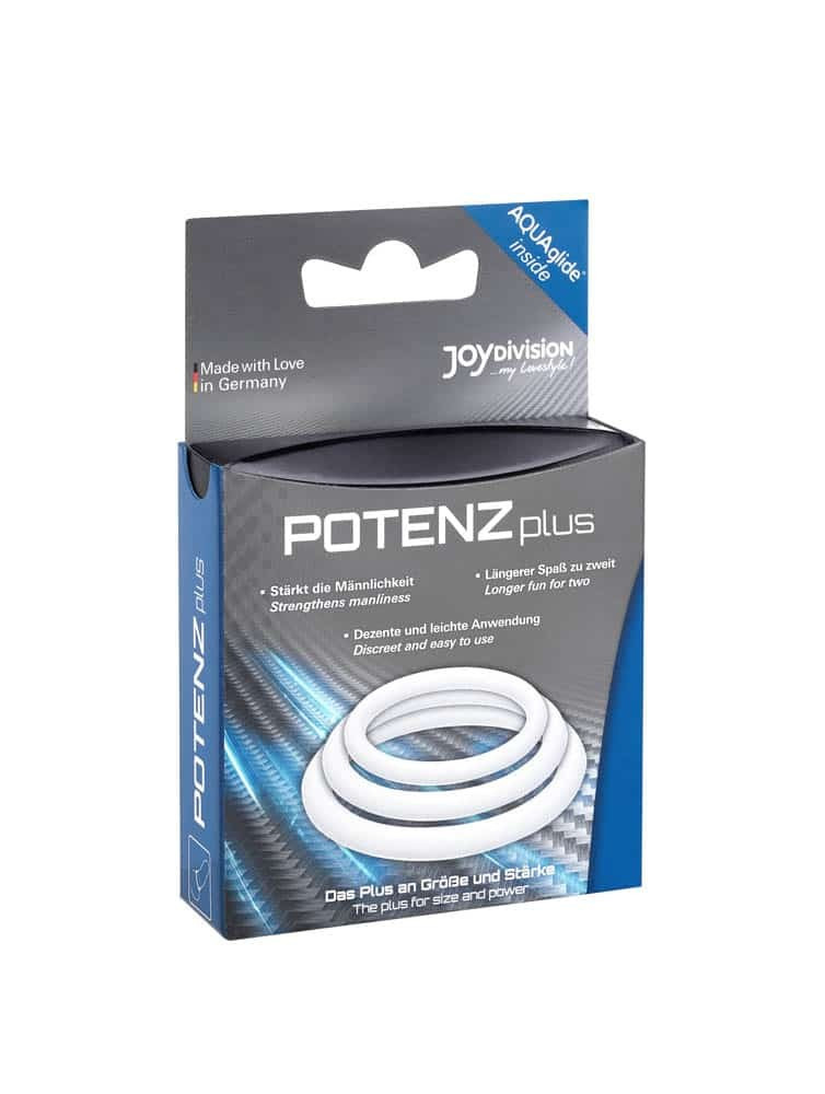Image of POTENZplus Transparent 3er Mix (S, M, L)